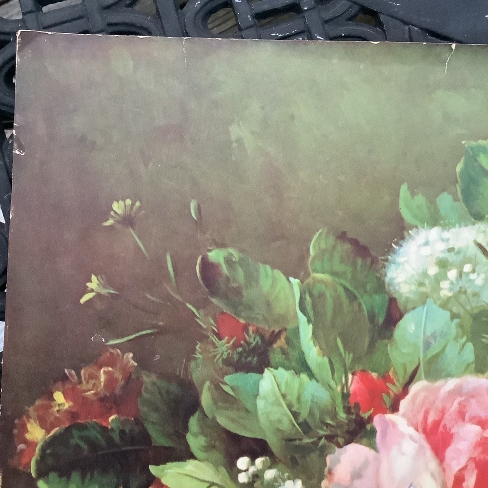 1930’s Fragrance In Bloom Jean Baptist Robie French Still Life Litho Print - Picture 7 of 12